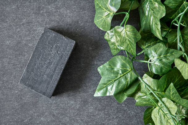 A studio photo of a bar of soap - Photo, Image