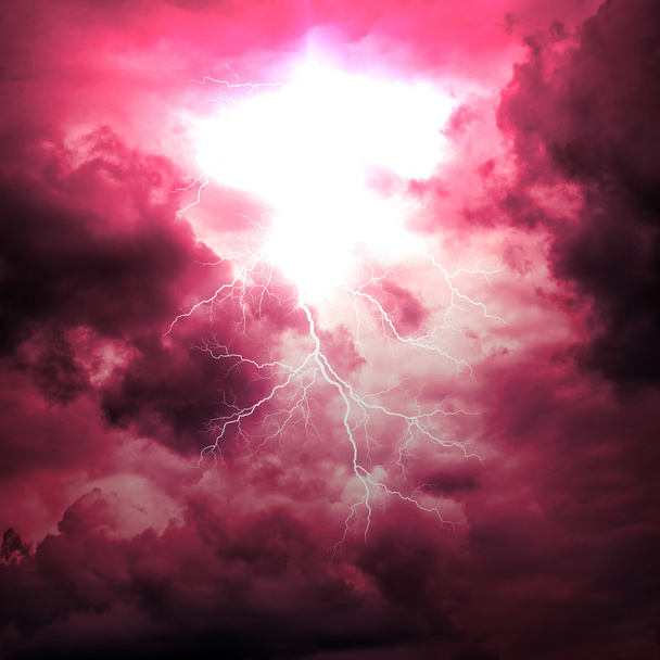 Lightning strike - Photo, Image