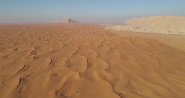 désert vue sur drone - Séquence, vidéo