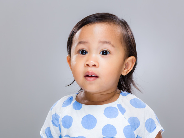 Chica de raza mixta bebé
 - Foto, imagen