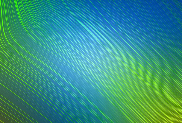 Lichtblauwe, groene vector glanzende abstracte achtergrond. Schitterende kleurrijke illustratie in slimme stijl. Nieuwe manier van ontwerpen. - Vector, afbeelding