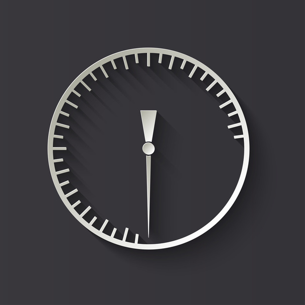 Speedometer icon. Vector design - Vector, afbeelding