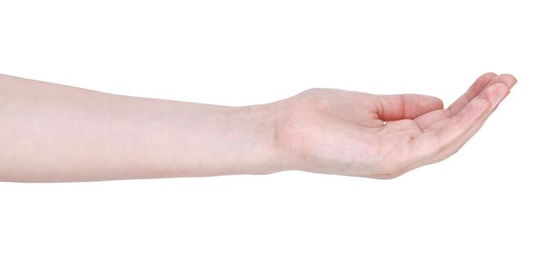 geste de la main de la paume coupée
 - Photo, image