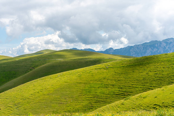 Lessinia landschap in de Italiaanse Alpen - Foto, afbeelding