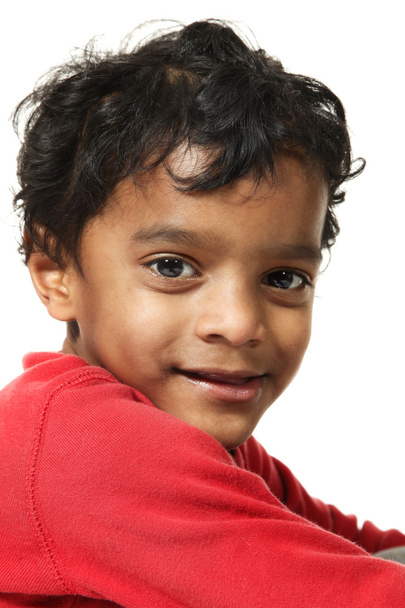 Portrait of sweet Indian boy - Foto, Imagen