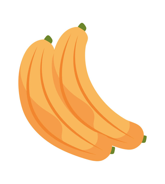 par de plátanos - Vector, imagen