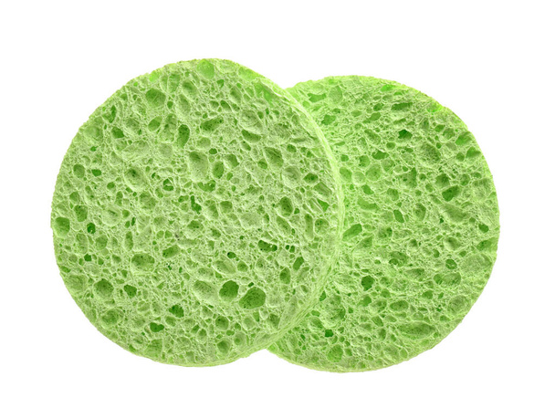 Makeup sponges on white background - Photo, Image