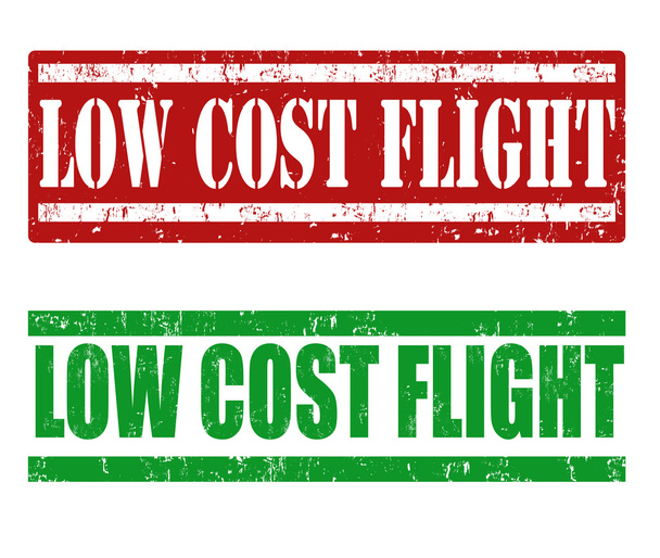 低コストのフライト スタンプ - ベクター画像