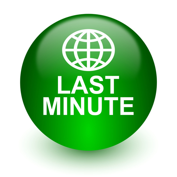 last minute icon - Фото, изображение