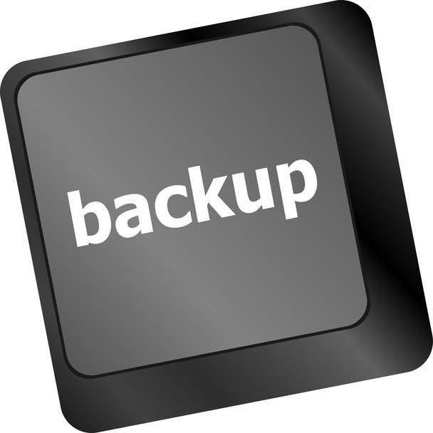 Backup computer key in for archiving and storage - Foto, Bild