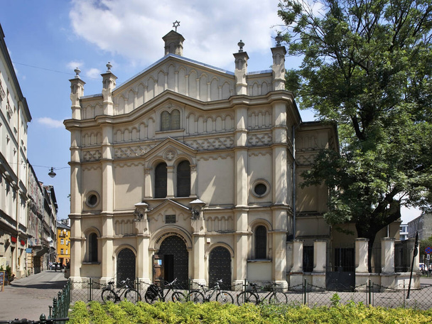 Synagogue in Kazimierz. Krakow. Poland - Foto, Imagem