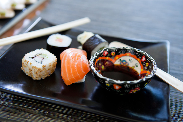 Sushi plate - Фото, зображення