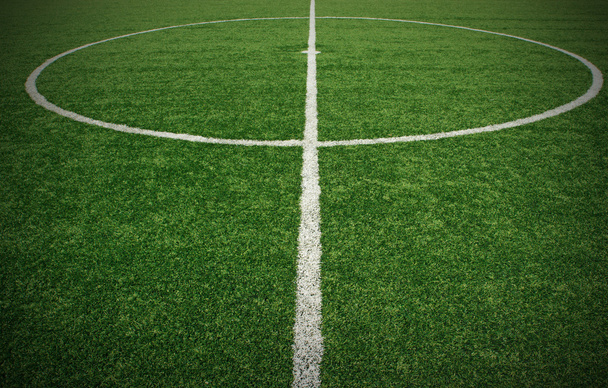 Campo de fútbol pelota verde hierba
 - Foto, imagen