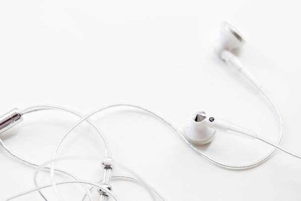 Pair of musical earphones - Photo, image
