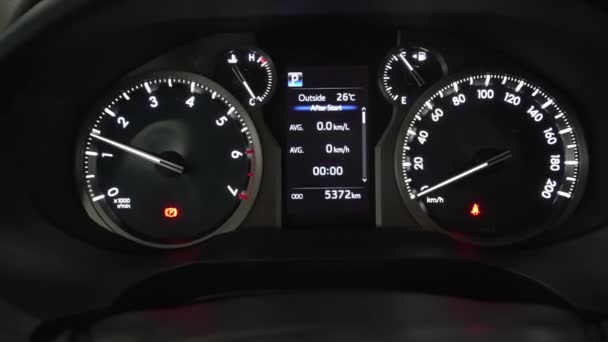 dashboard in auto - Video