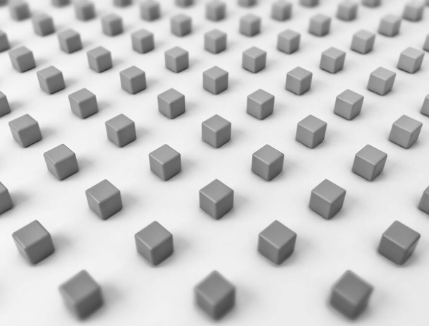 Organized 3d boxes digital background  - Foto, afbeelding