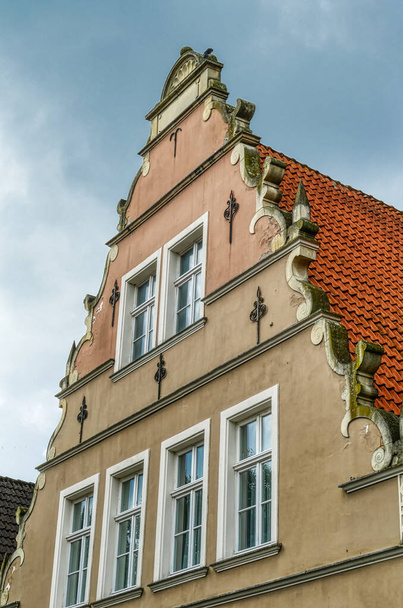 Old facade in the historical centre of Burgsteinfurt - Photo, Image