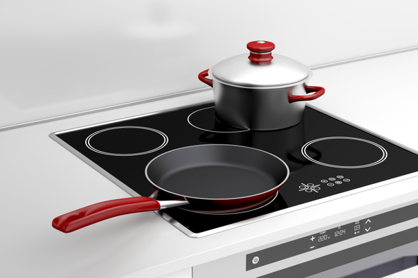 Frying pan and cooking pot - Photo, Image