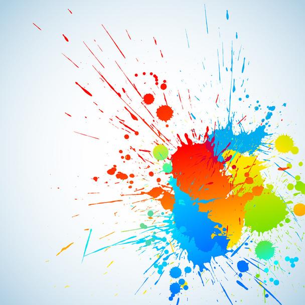 Colorful ink - Vector, Image