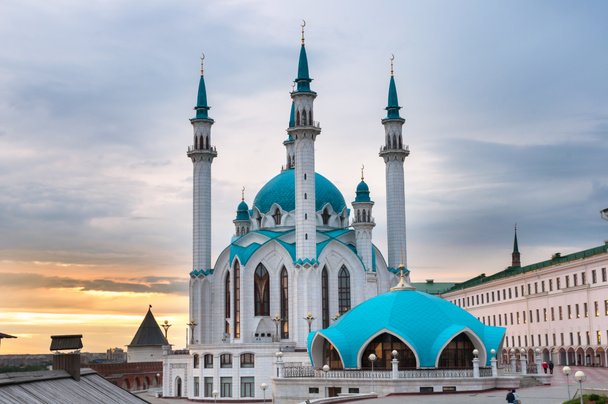 Τζαμί "kul Σαρίφ" στο Κρεμλίνο του Καζάν, Ταταρστάν, Ρωσία - Φωτογραφία, εικόνα