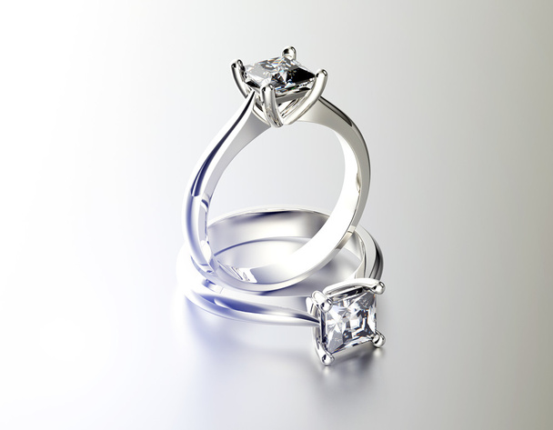 Golden Engagement Ring - Fotoğraf, Görsel
