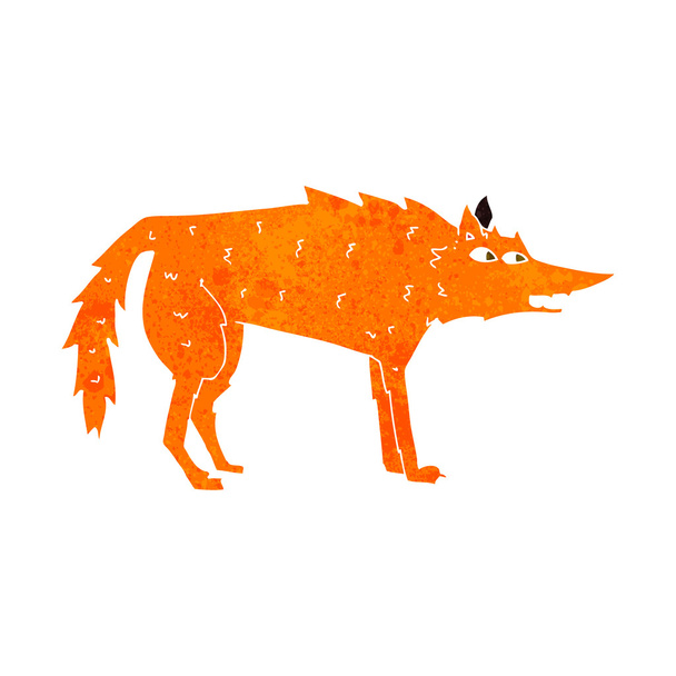 fox rajzfilm - Vektor, kép
