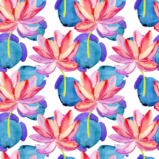 Magnolia floral pattern. - Фото, изображение