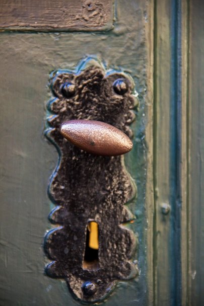 Old door handle - Photo, Image
