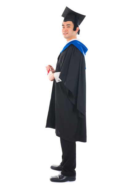 Asian  male graduate - Photo, Image