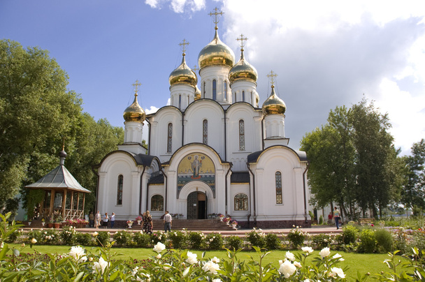Nikolsky a cathedral of the Piously-Nikolsky female monastery of a city of Pereslavl-Zalesskogo - Fotografie, Obrázek