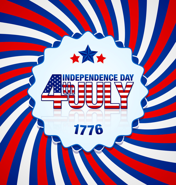 Independence day badge - ベクター画像
