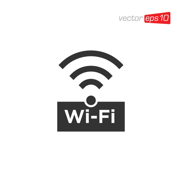 Wifi Signal kuvake Design vektori - Vektori, kuva