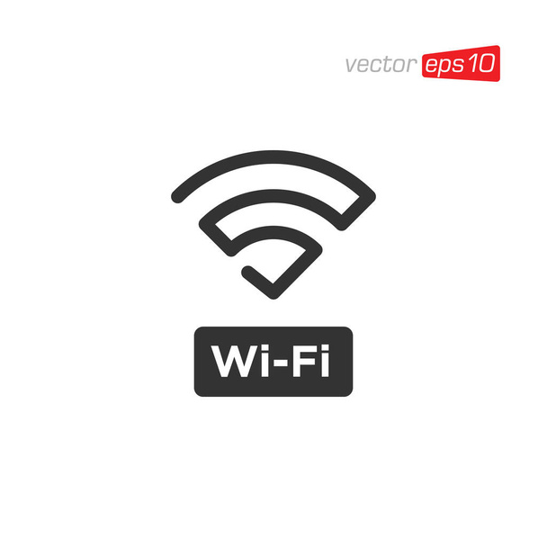 Vector de diseño de iconos de señal Wifi - Vector, imagen