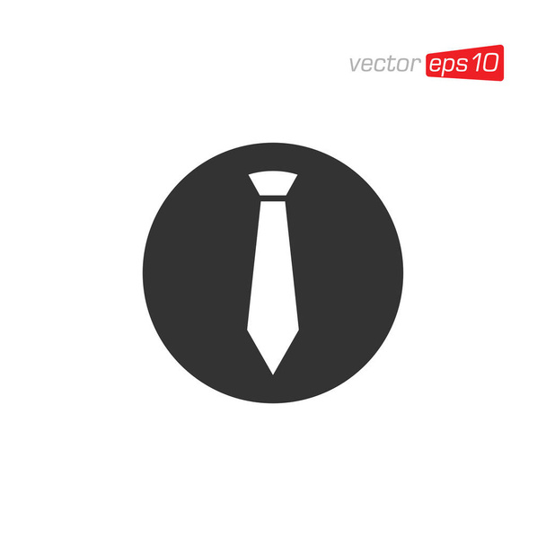 Ikona Necktie Logo Design wektor - Wektor, obraz