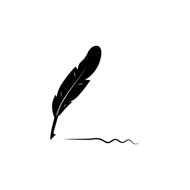 дизайн ілюстрації перо ручки логотипу
 - Вектор, зображення