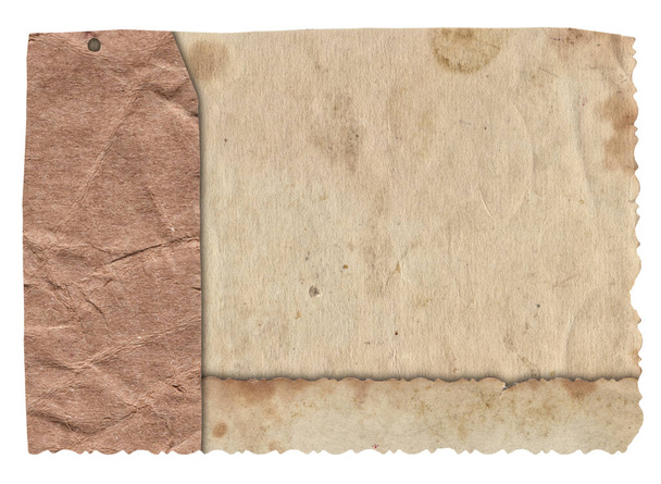 Textura antigua de papel fotográfico vintage con manchas y arañazos de fondo - Foto, Imagen