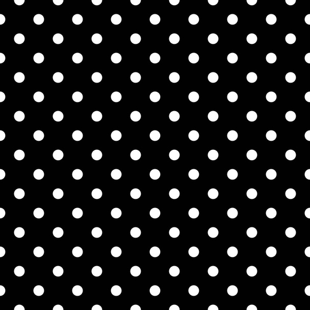 Monochromatyczny wzór polka kropka bezszwowy dla projektu graficznego - Zdjęcie, obraz