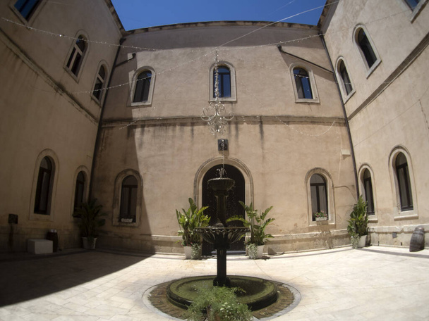 Palazzolo Acreide Sycylia barokowa wioska historyczna  - Zdjęcie, obraz