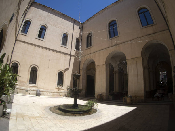 Palazzolo Acreide Sycylia barokowa wioska historyczna  - Zdjęcie, obraz