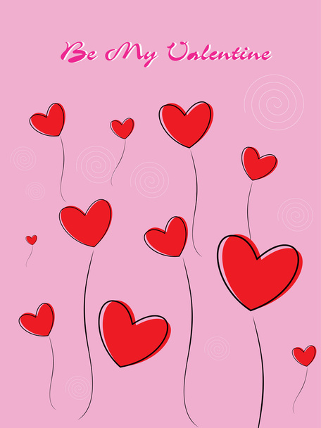illustration for valentine day - Διάνυσμα, εικόνα