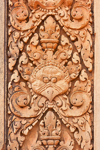 Pink sandstone carving - Photo, Image