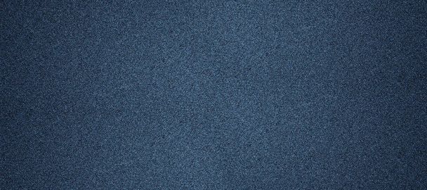 Textura modré džíny jako pozadí, detailní záběr  - Fotografie, Obrázek