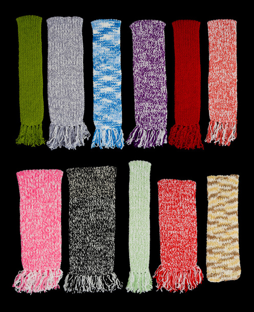 lenços coloridos
 - Foto, Imagem