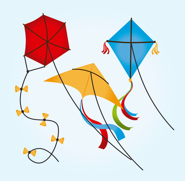 Kite ontwerp - Vector, afbeelding