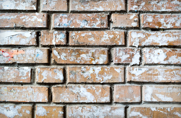 Grunge textured background of brick wall - Foto, afbeelding