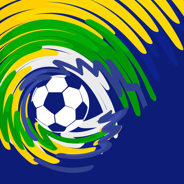 Анотація футболу фону
 - Вектор, зображення