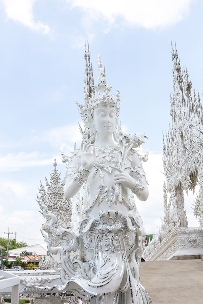 Wat Rong Khun, Chiangrai, Ταϊλάνδη - Φωτογραφία, εικόνα