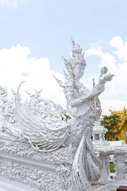 Wat Rong Khun, Chiangrai, Thaiföld - Fotó, kép