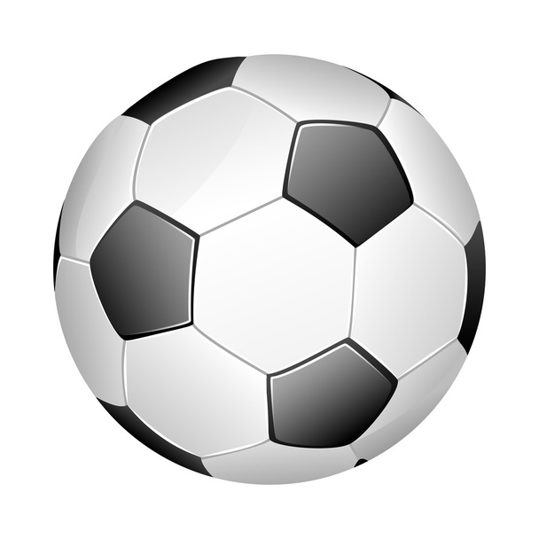 Футбольный мяч
 - Вектор,изображение