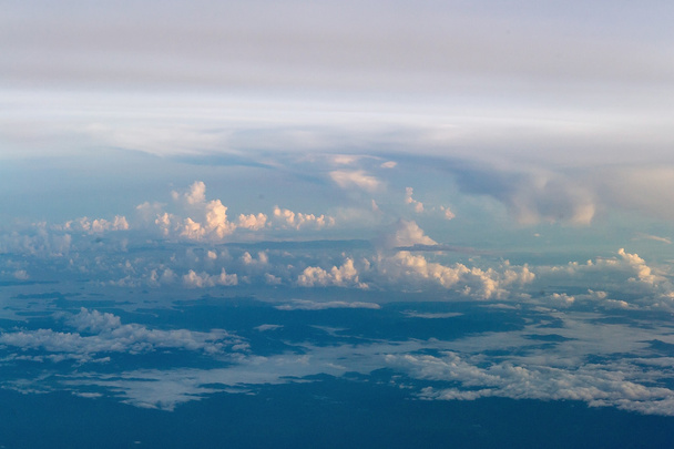 Вид с воздуха во время полета
 - Фото, изображение